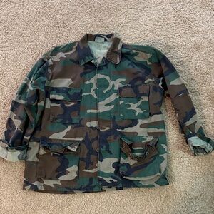 Men's Camouflage Military Field Jacket